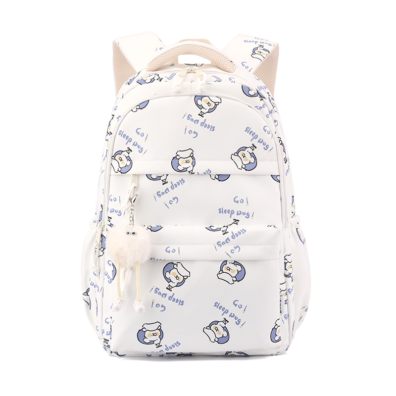 Nueva mochila ligera casual lindas mochila escolar de estudiantes de secundaria primaria mujer simple mochila de moda ligera al por mayor