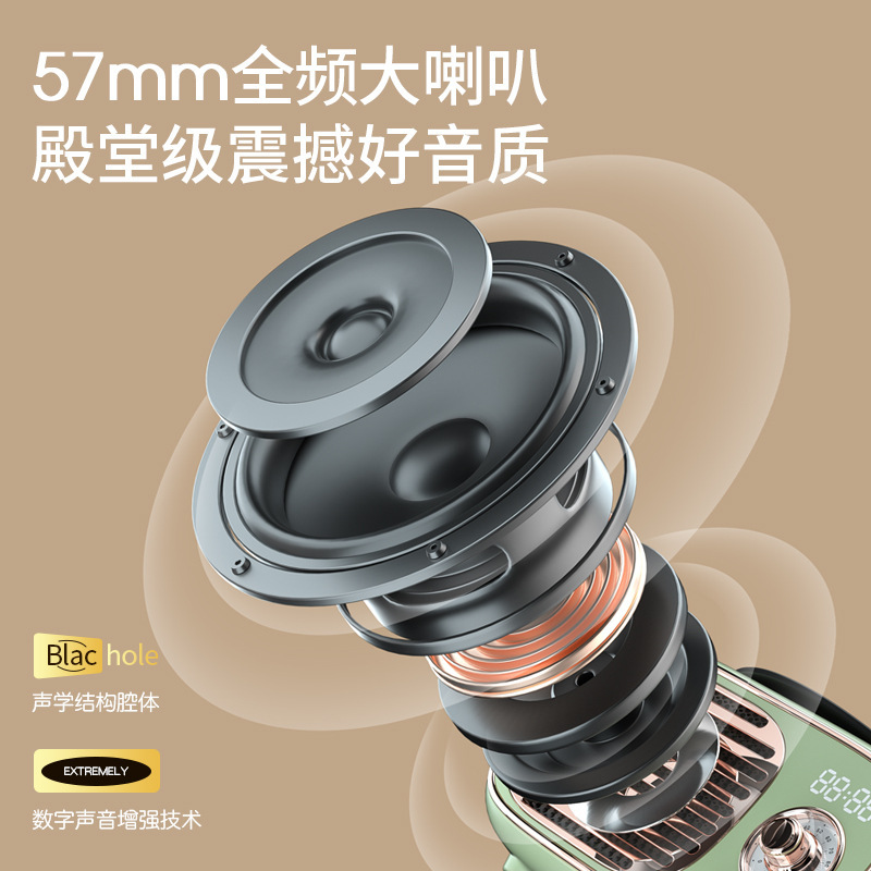 新型ワイヤレスブルートゥース小型d 12スピーカー高音質長尺航続歌神器家庭用旅行携帯|undefined