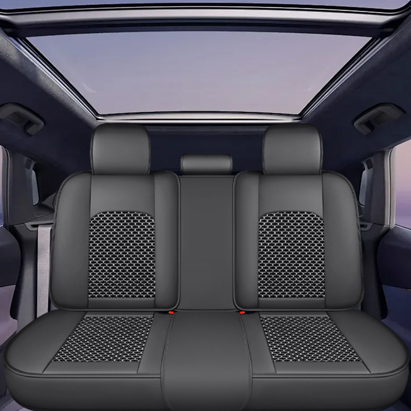 One-piece car seat cushion, universal for all seasons, sports seat cover, new model rear seat cushion cover for vehicles