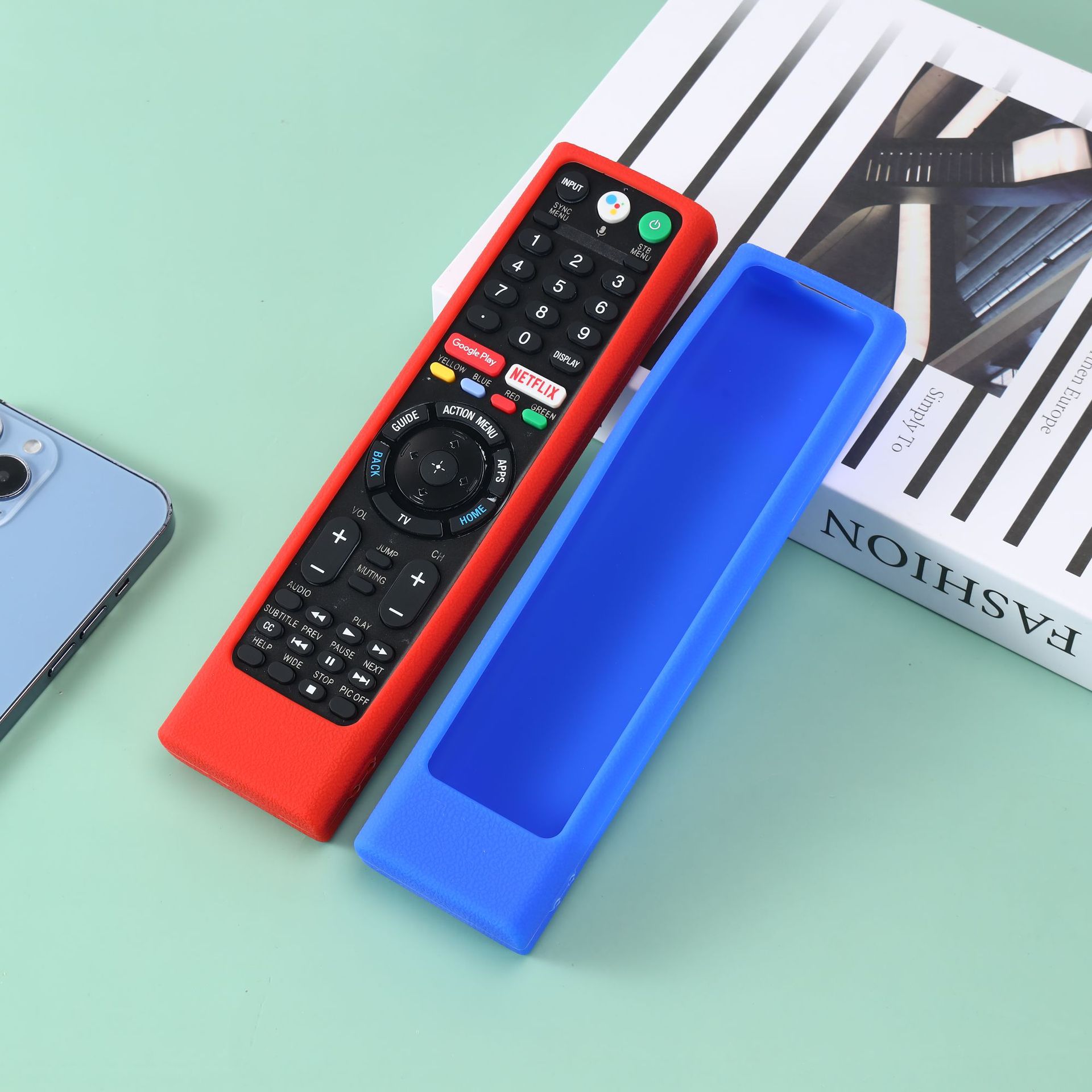 Funda Protectora de Control Remoto ED050 TX100 TX200 300 de Silicona Anticaída y Luminosa