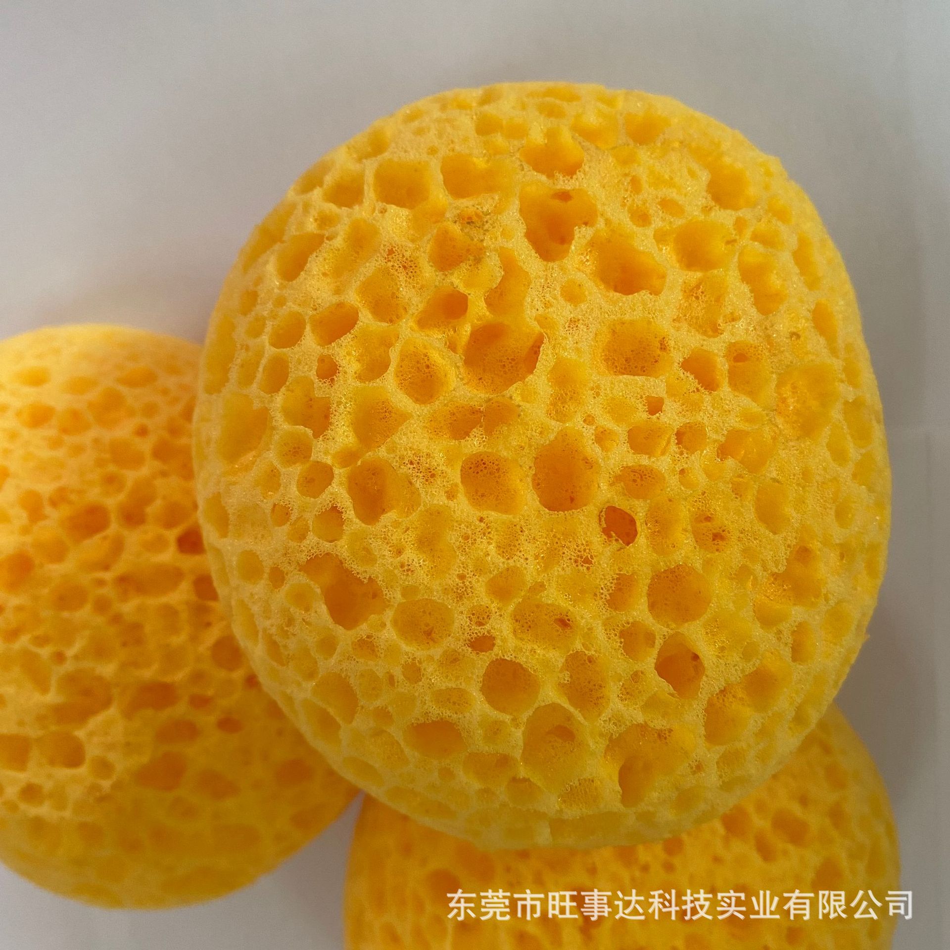 蜂窝结构孔沐浴海棉球花 高密度小孔瓷砖灌浆海绵