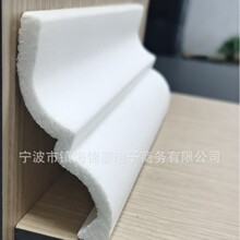 PS轻质发泡圆弧顶线 纯白大厅装饰线条 家装建材腰线欧式线条定购