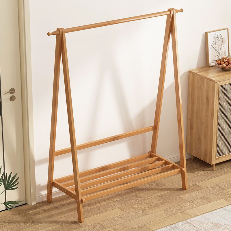 Bedroom Clothes Rack Floor-Standing Vertical Living Room Indoor Multi-Functional Household Storage Rack Non-Solid Wood Clothes Rack