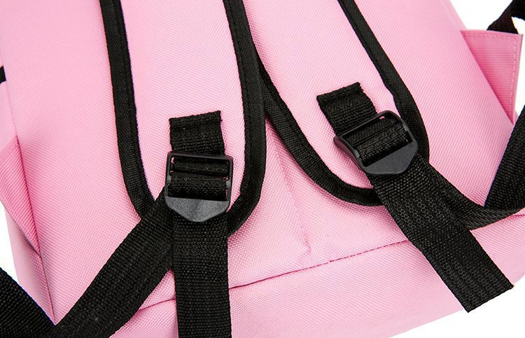 2026er koreanische Schultertasche mit Buchstabenmotiv für Jungen und Mädchen, Mittel- und Oberschüler, Schultasche für Damen mit großem Fassungsvermögen, Campus-Segeltuch-Rucksack