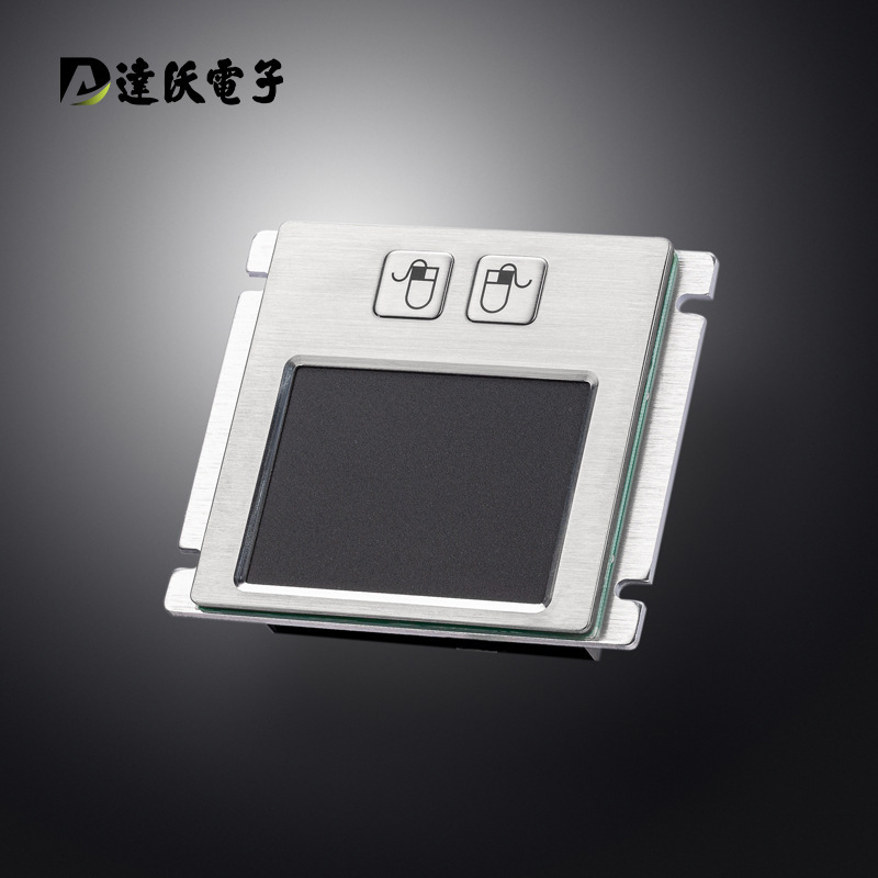 Dawo D-8402 Industrial Waterproof Touchpad Mouse, Metal Reinforced Explosion-Proof Mouse for Explosion-Proof Control Panels