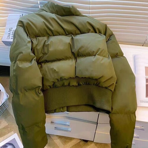 2025 Autumn/Winter Petite Streetwear Design Inspired Unique Versatile Patchwork Hooded Warm Cotton Jacket