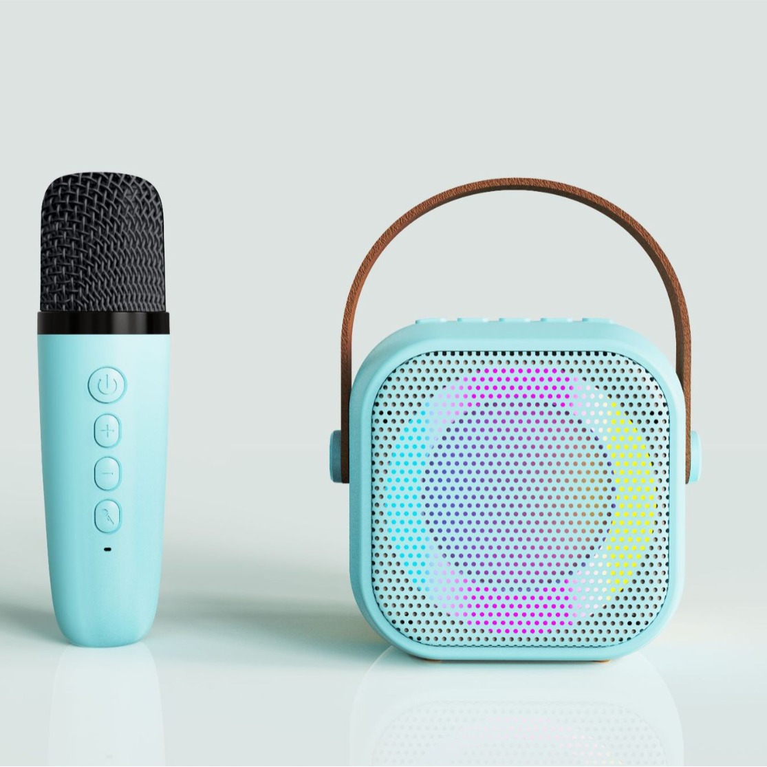 K29 color rosa Bluetooth audio al aire libre portátil mini micrófono inalámbrico karaoke audio micrófono traje transfronterizo al por mayor