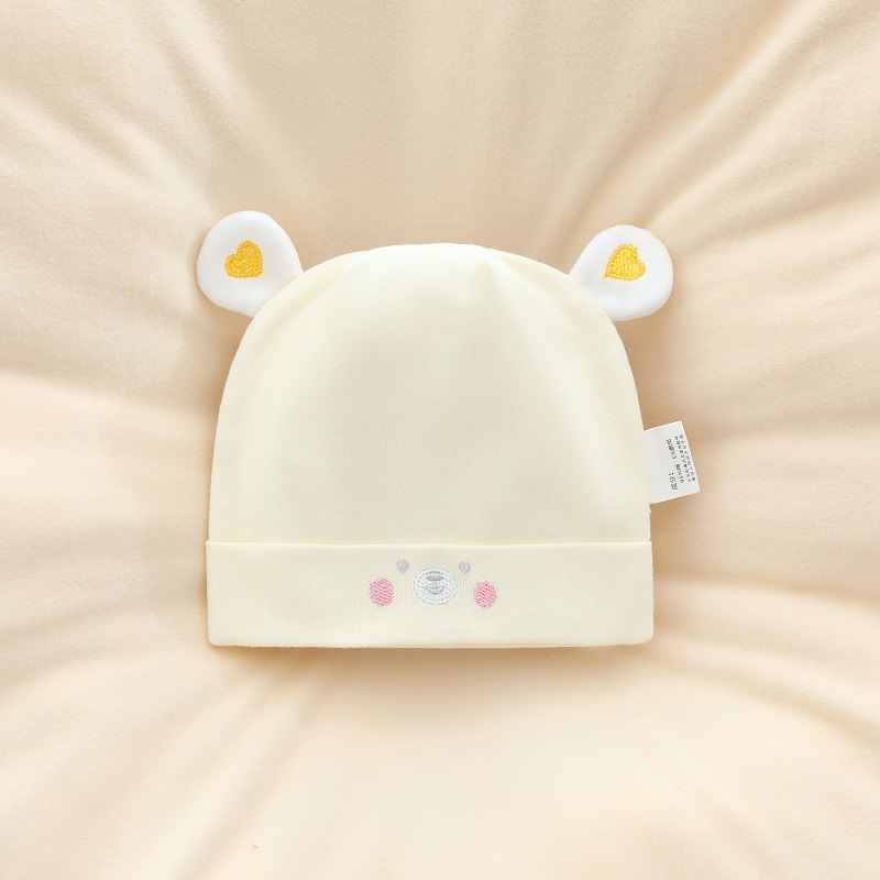 Xiongji hat yellow (double layer)