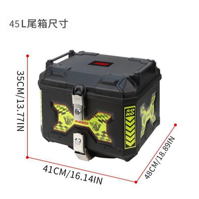 Trunk Electric Vehicle Storage — Motorcycle trunk