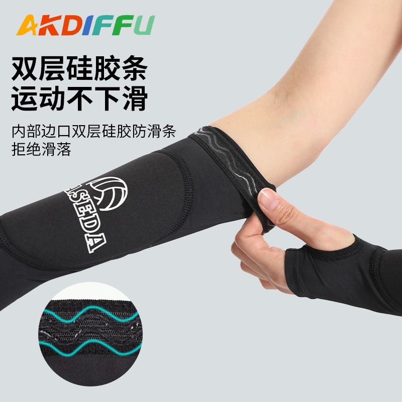 Manguito Protector de Brazo con Compresión de Esponja, Anti-colisión, para Voleibol y Baloncesto