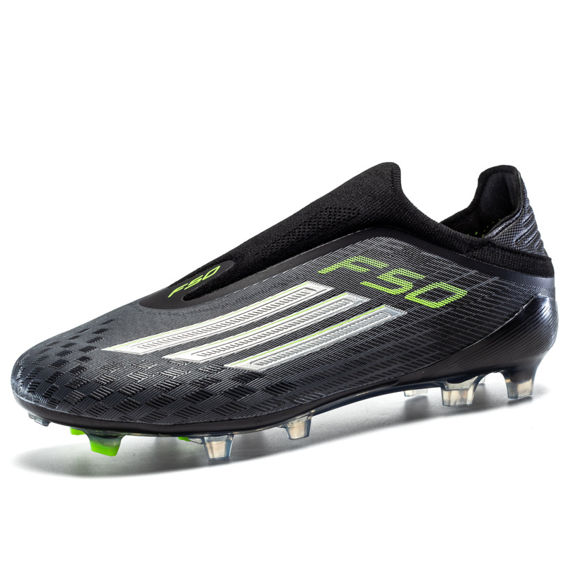 2025 nuevos clavos transfronterizos cortos de alta altura hombres y mujeres zapatos deportivos de entrenamiento juvenil zapatos de fútbol fábrica directa