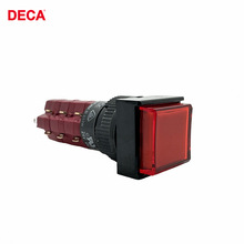 台湾DECA进联D16LAS2-4ABB按钮开关16mm交替型4NO+4NC原装正品