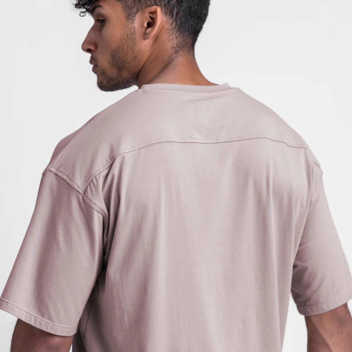 210g Weight Cotton, Cotton Blend Fabric Type T-shirt Tops Type Round Neck Neckline Solid Color Pattern Men's Gender Sports Style Men's Solid Color T-shirt Men's Clothing 7