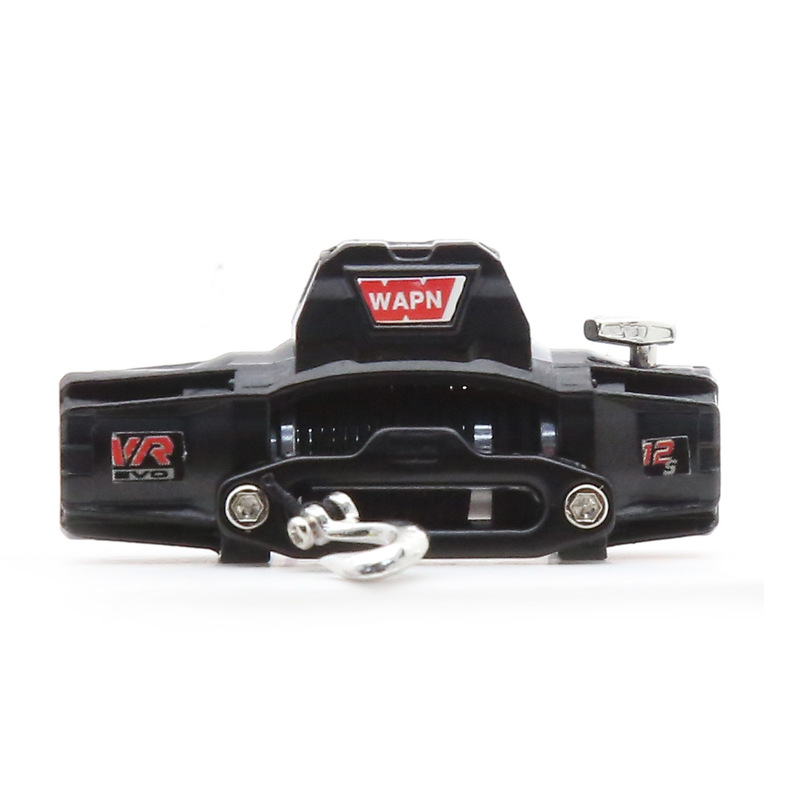 1:18 Rc Model Off-Road Climbing Car Universal Metal Remote Control Electric Dual Winch Controller W239