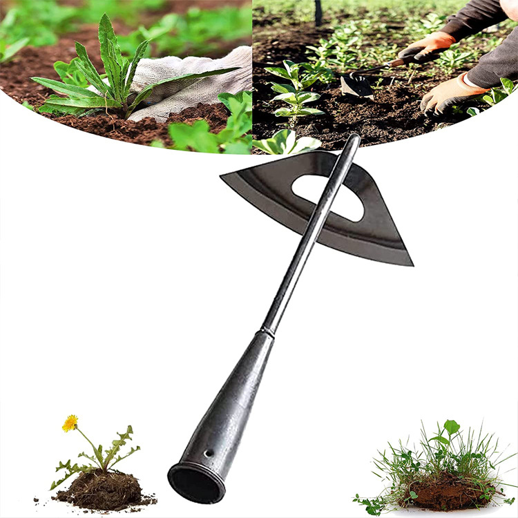 Hollow Small Hoe for Weeding - Garden Trowel with Hollow Blade, Vegetable Garden Handheld Weeding Tool