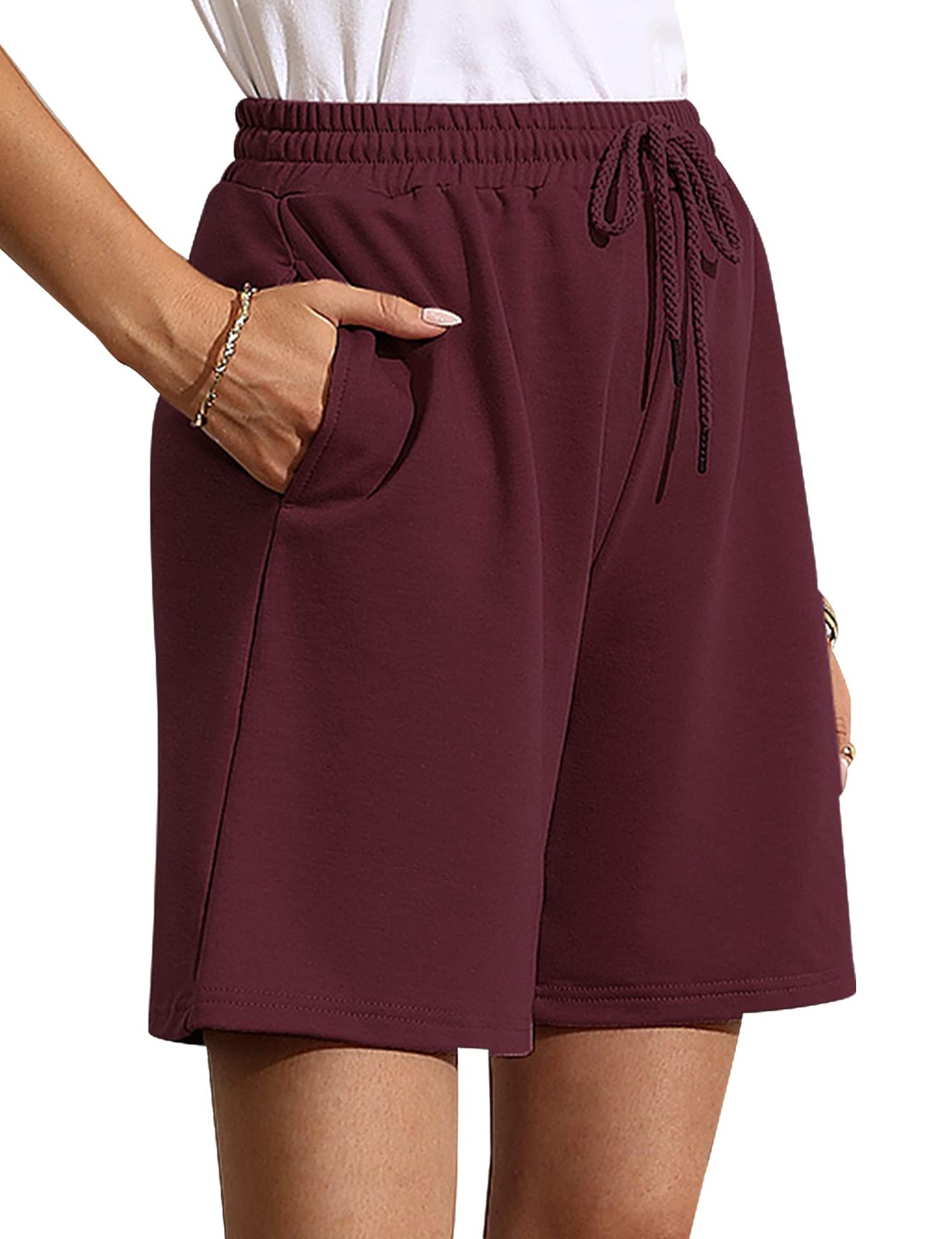 Summer sports elastic shorts for gym