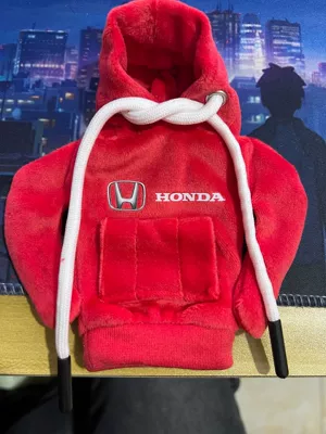 Shift Lever Protection Creative Design, Sürətlər qutusu və əl tormozu başlıqları - honda-car-logo-customized-model-red