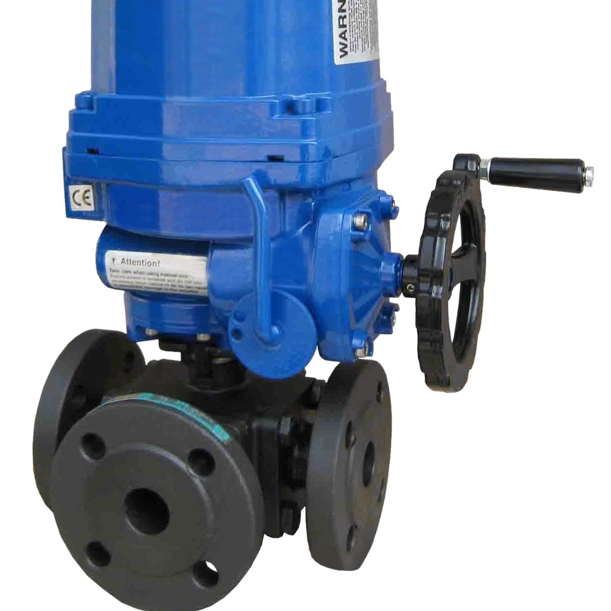 Q945F电动防爆三通球阀