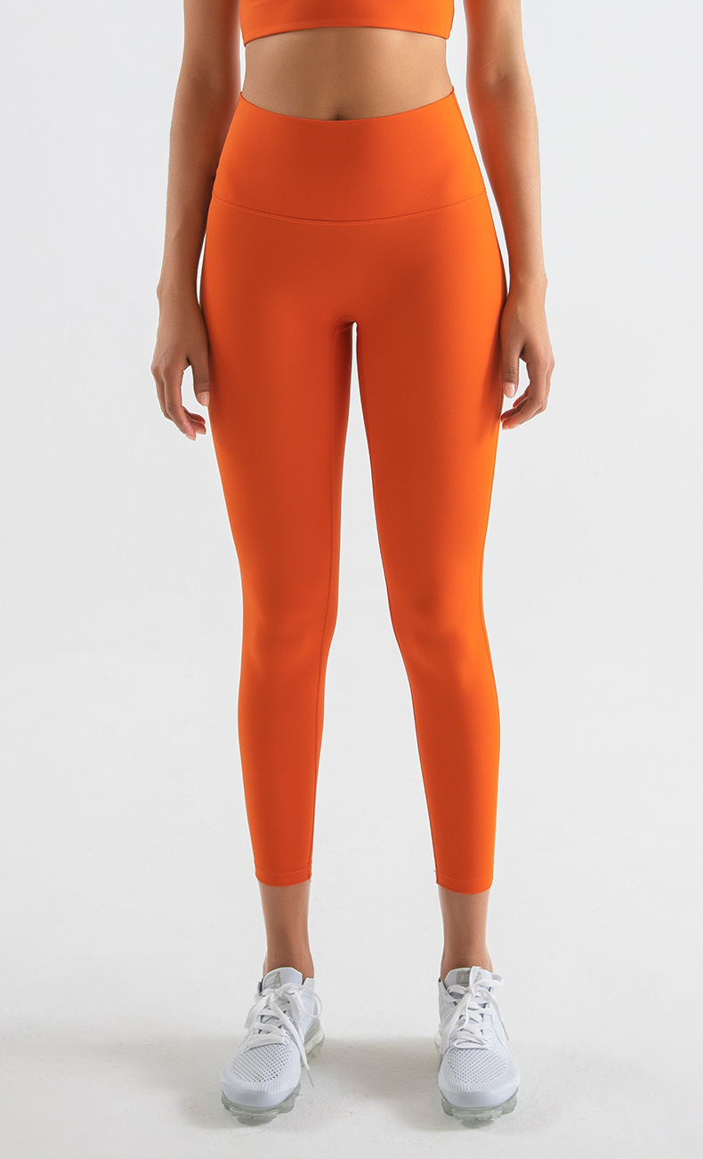 Classic Style Sport Style Solid Color Nylon Spandex Active Bottoms Leggings display picture 1