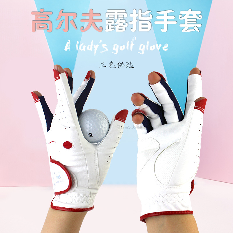 �¿�Ůʿ�߶���¶ָ���׺�������PU����͸�������ɹ˫�ְ���