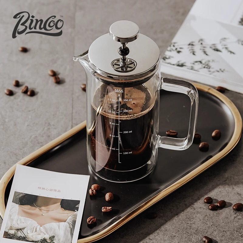 Bincoo Coffee French Press Pot Hand Brewing Pot Home Coffee Brewing Filter Tea Set Coffee Filter Cup Bincoo Coffee French Press Pot Hand Brewing Pot Home Coffee Brewing Filter Tea Set Coffee Filter Cup