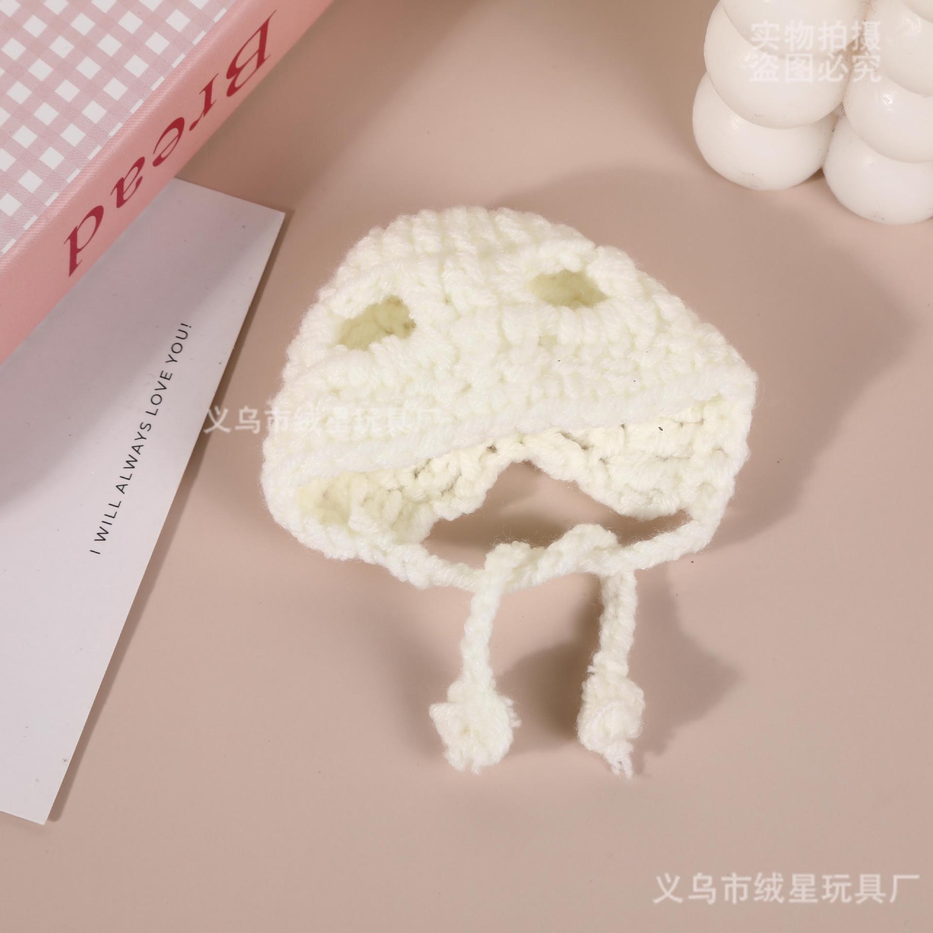 RX107 long rope hat 2#-off-white