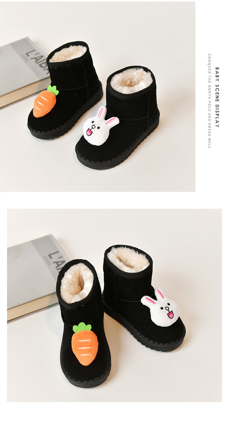 Botas de neve infantis para meninos e meninas botas de inverno_voghion.com