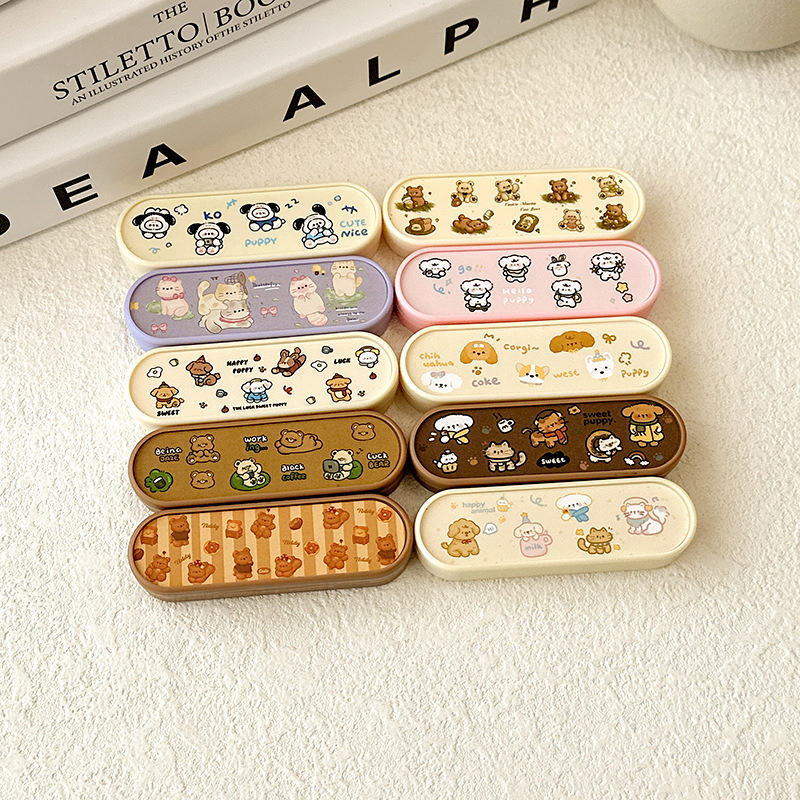 Cute and Fresh Contact Lens Case with Integrated Tweezers, Colored Lens Clip, Wearable Tweezers, Cartoon Multi-Image Jz-T09 Cute and Fresh Contact Lens Case with Integrated Tweezers, Colored Lens Clip, Wearable Tweezers, Cartoon Multi-Image Jz-T09