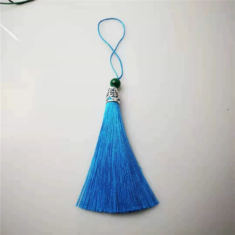 Metal bag with tassels, decorations, accessory, accessories, 8 cm