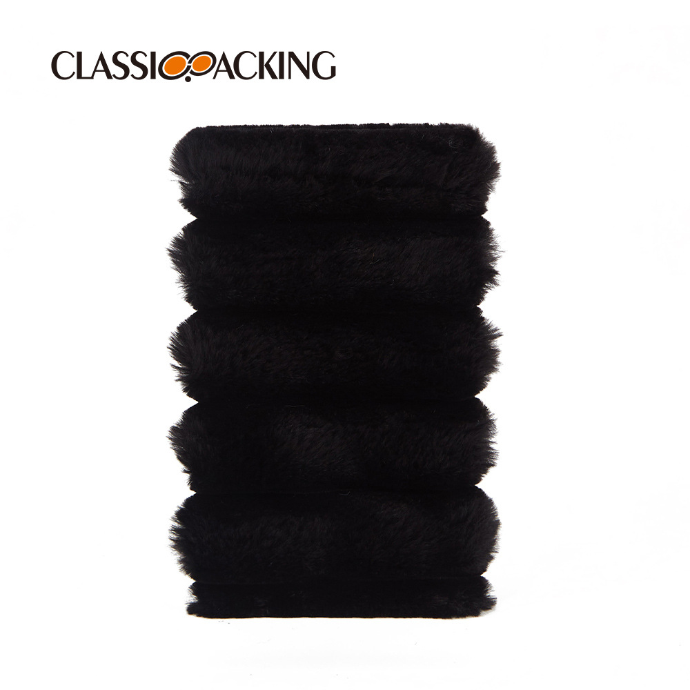 Fábrica al por mayor de felpa bolsa de almacenamiento de otoño e invierno Nuevo Mini lápiz labial bolsa de almacenamiento de diseño original multifuncional bolsa de gafas