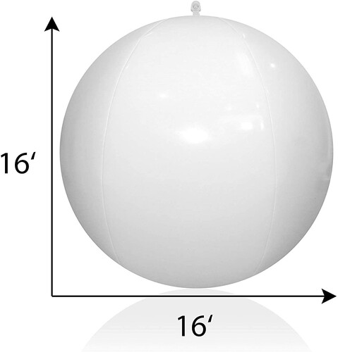 Factory Inflatable Glowing LED Flash Beach Ball with Remote Control, 16 Color Change Lights, Fun Ball Beach Ball