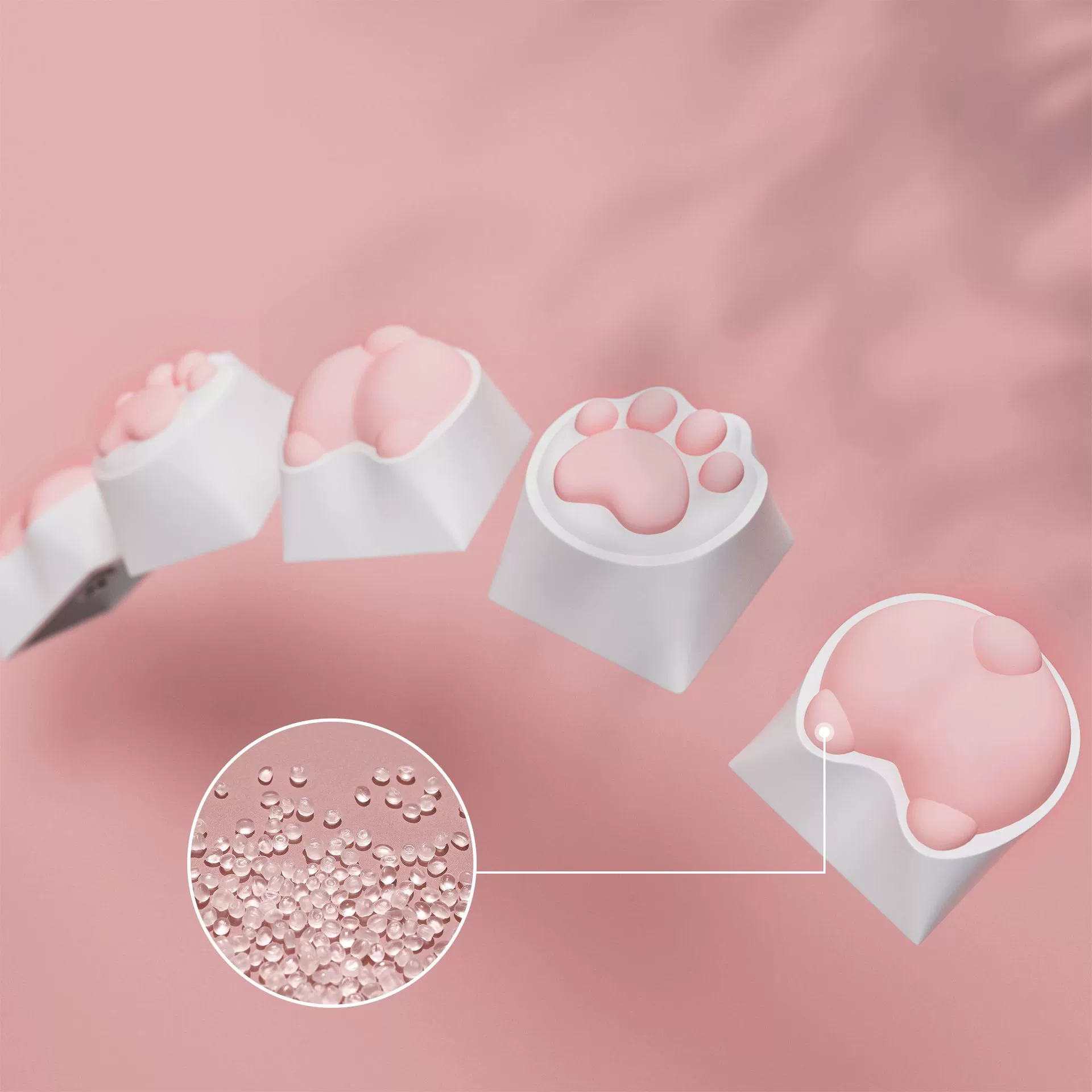 Womier Personal Caps Cat Claw Set