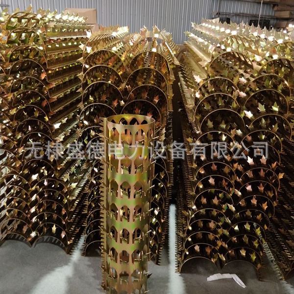 不锈钢热镀锌防爬刺燃气管道下水管防攀爬刺型号齐全阳台平板刺