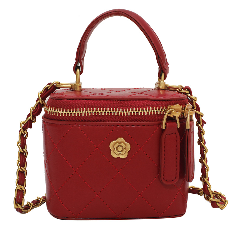 Mini bolso de cadena de diamante para mujeres 2026 nuevo estilo de alta calidad bolso de caja de lujo ligero bolso de hombro universal