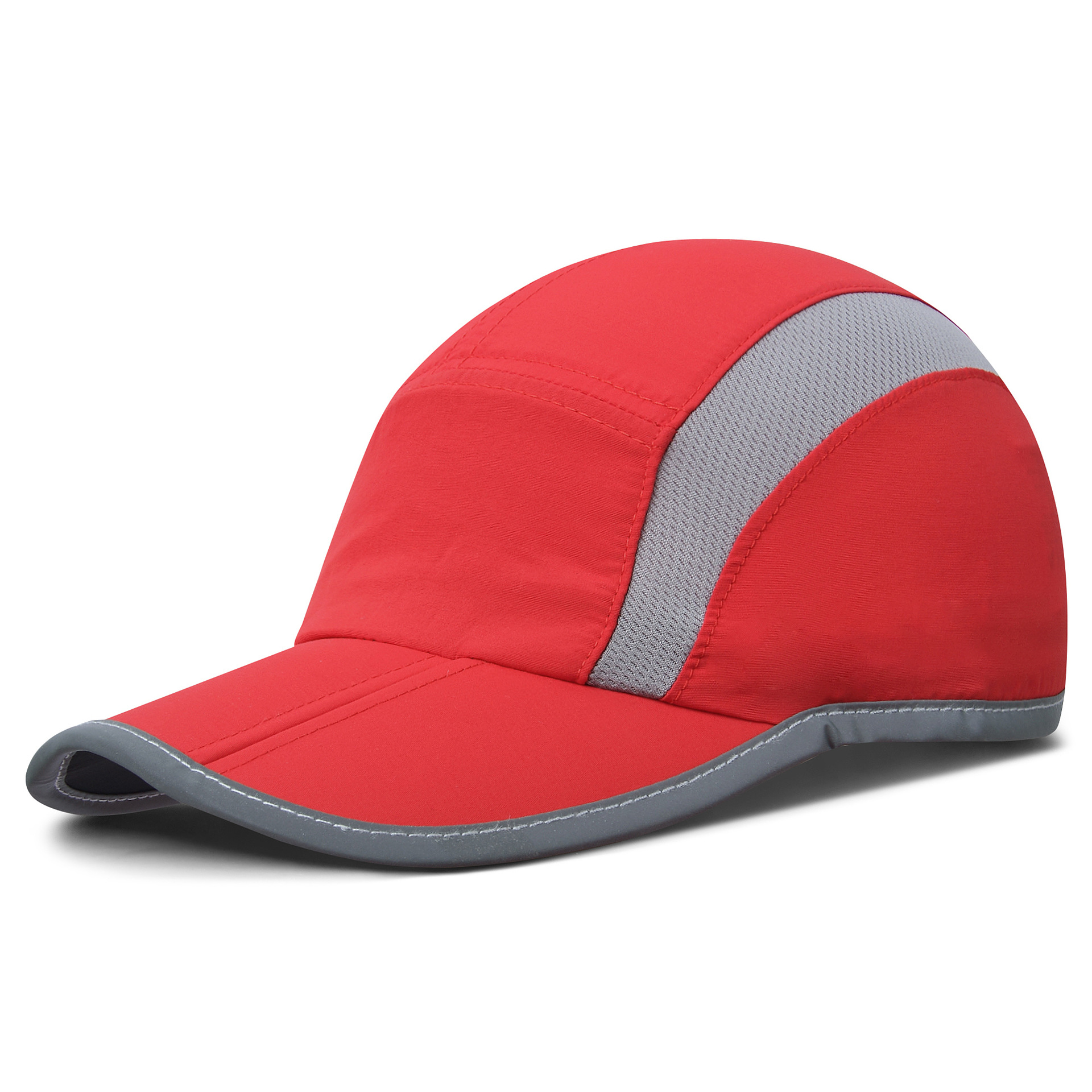 アウトドア帽春夏日よけ三つ折り野球帽速乾百合日焼け止め帽男女通用ランニング帽子工場