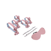 玖爱sm捆绑套装情趣用品手铐捆绑束缚四件套夫妻调情另类成人玩具