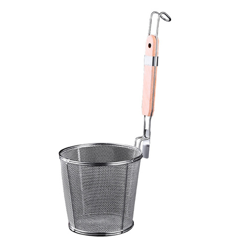Stainless steel noodle spoon, colander, deepened powder fence, kitchen noodle cooking spoon, spicy hot spoon, anti-scalding frying filter spoon