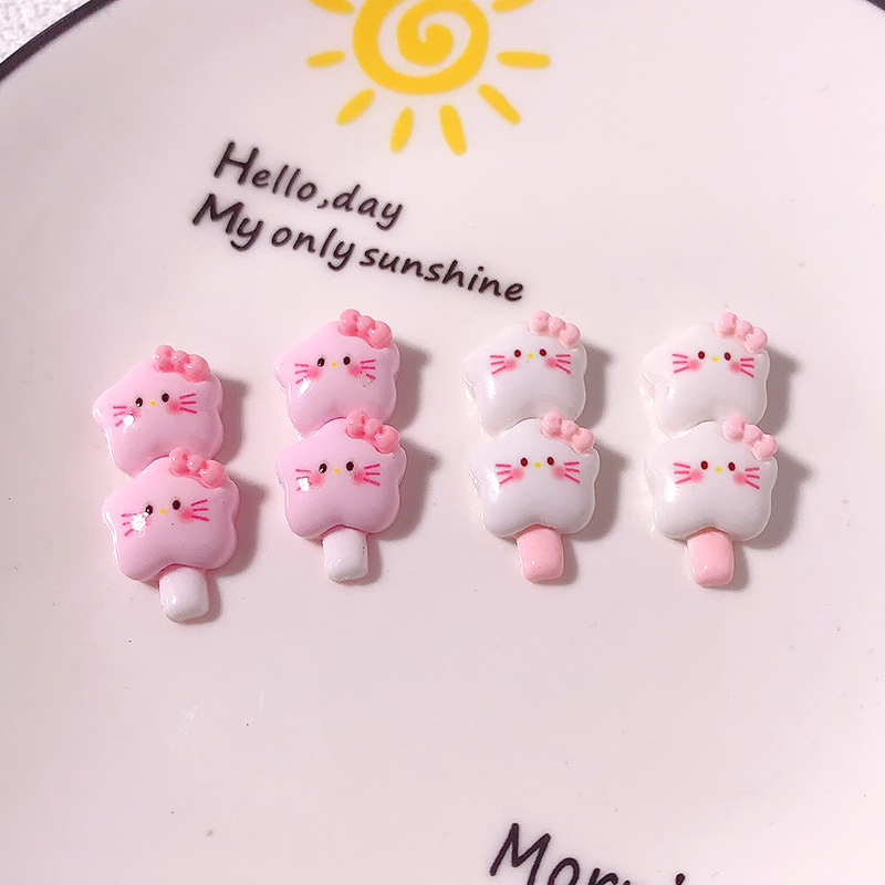 Nuevos accesorios de rama de cuerda de pelo de lazo bricolaje geles de crema accesorios para el cabello funda para teléfono móvil material de llavero al por mayor