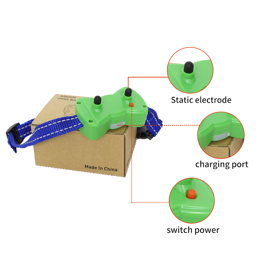 止吠器跨境智能自动超声波止吠器驱狗器 宠物电子项圈训狗器