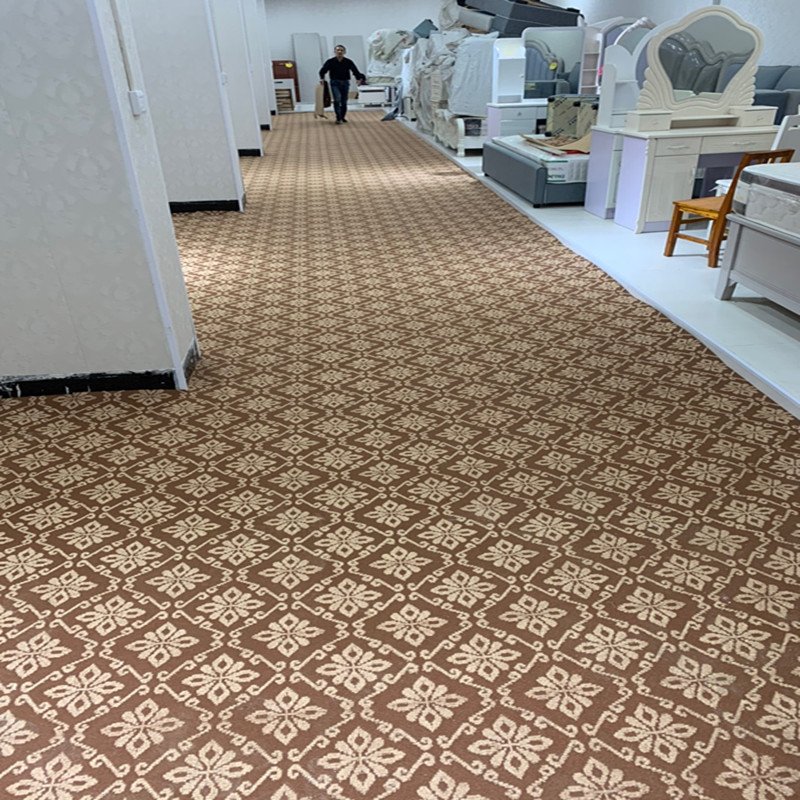 地毯卧室房间客厅风拍照家用米白色简约整铺商用出租房办公室|undefined