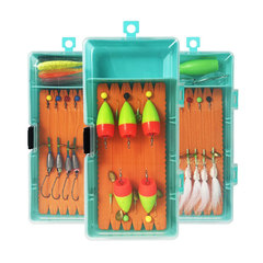 Lure sinking floating casting aid set tied with melon glitter rig set for Mouthbrooder and Snout Minnow