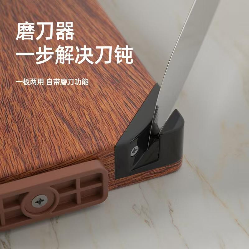 筷子庄乌檀木整木菜板家用长方形双面案板加厚家用切菜板刀砧板|undefined