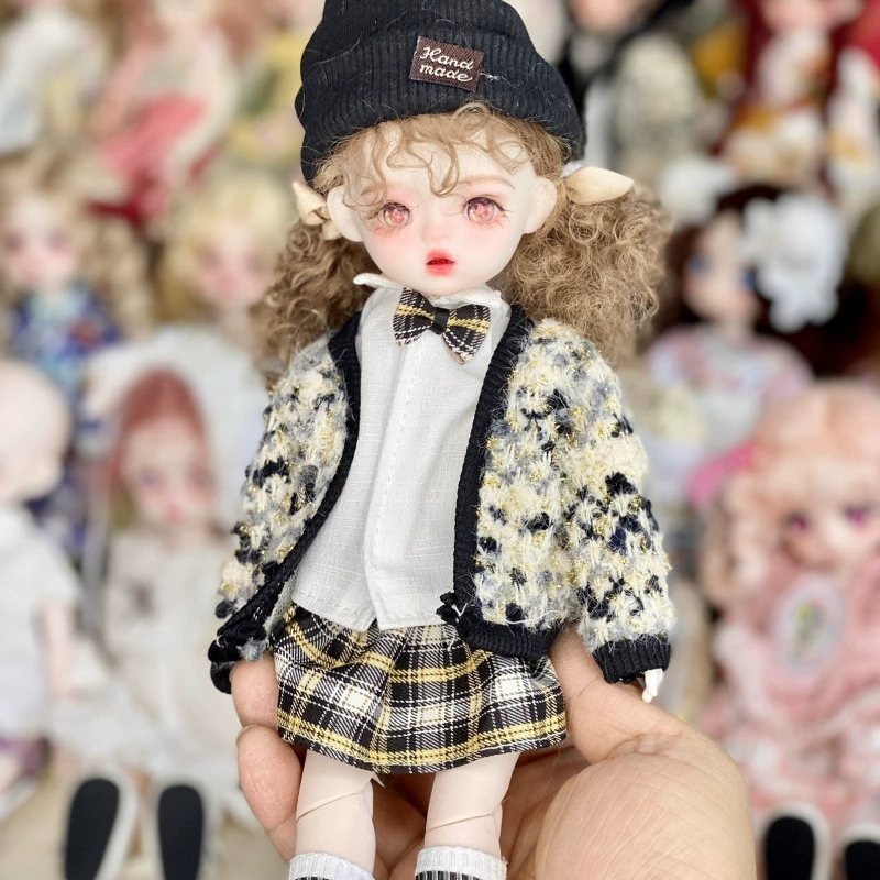 6 точек Домашний BJD30 см сустав mjd кукла Макияж кукла 3D реальный глаз девочка игрушка наряд кукла