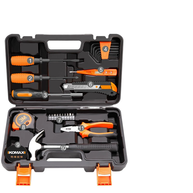 Universal tools set, electric screwdriver