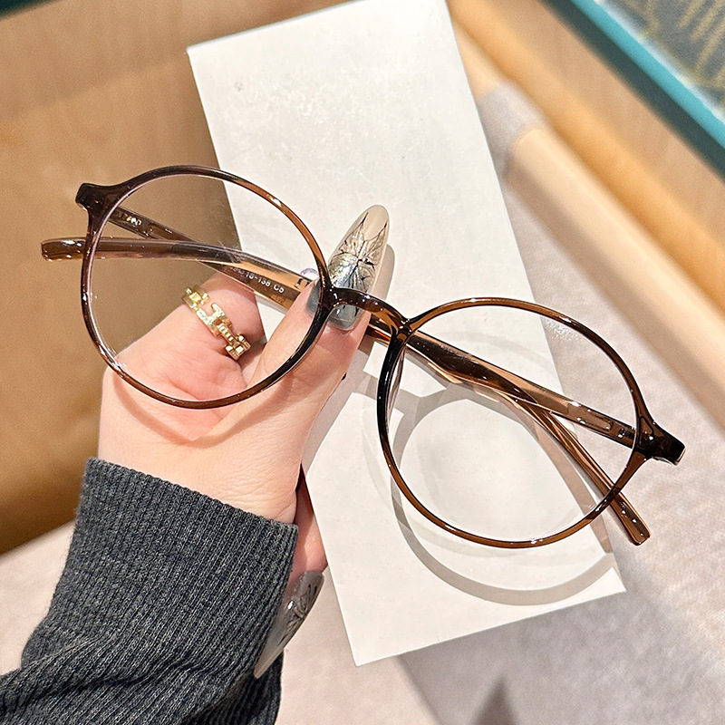 中高年向けの新しいレトロなブルーライト防止老眼鏡、高精細スマートズーム、ファッショナブルな超軽量老眼鏡|undefined