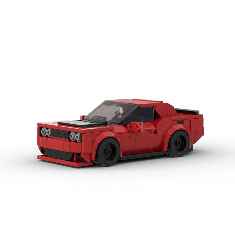 Compatible with Lego Moc Racing Model Road Bike Challenger Red Educational Building Blocks Birthday Gift Ornament for Men Compatible with Lego Moc Racing Model Road Bike Challenger Red Educational Building Blocks Birthday Gift Ornament for Men