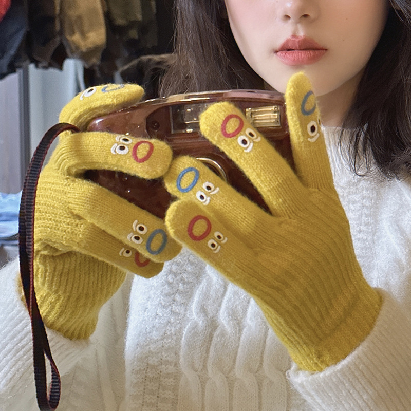 Women's Cartoon Style Cute Sweet Cartoon Gloves 1 Set display picture 1