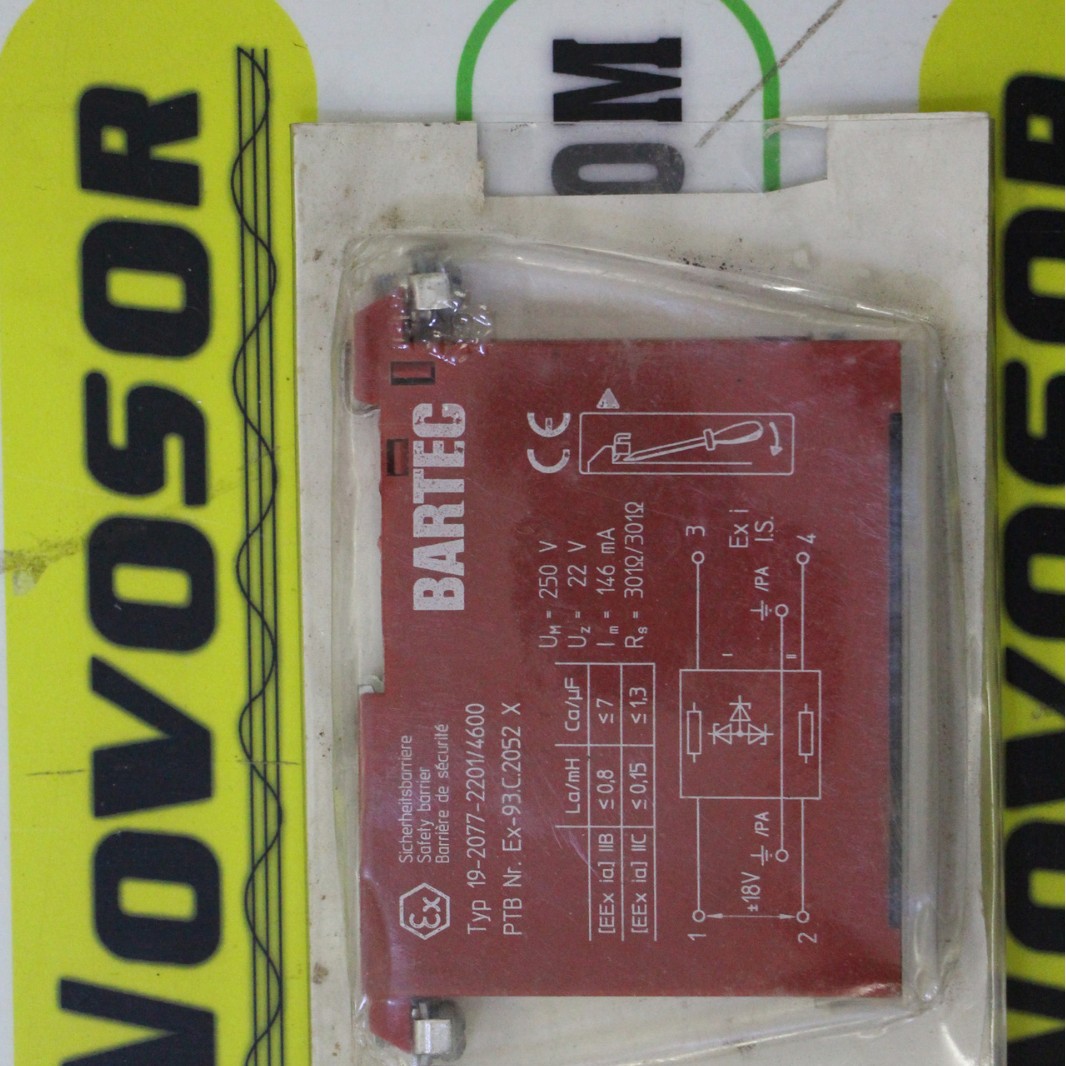 BARTEC控制继电器19-2077-2201/4600  EX-93.C.C2052X