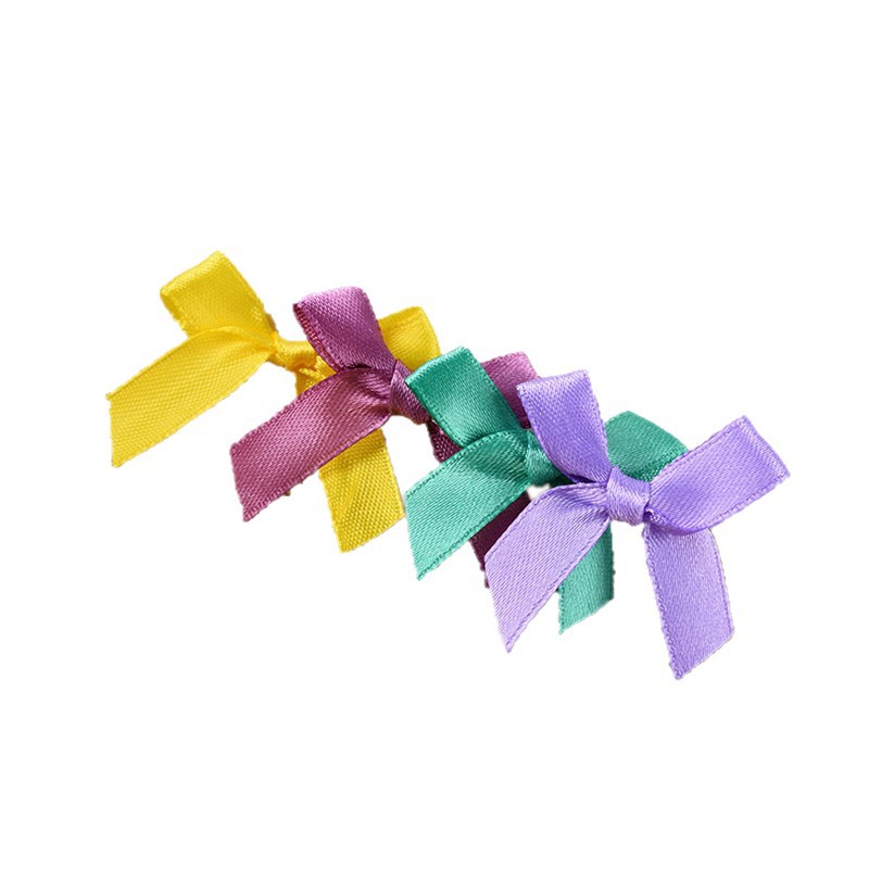 Fabricante en stock 1cm cinta anudada a mano accesorios textiles cinta arco producción