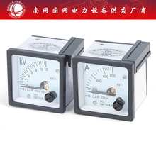 99T1安倍电流表 指针式电流电压表 99T1交流电压测量仪器仪表高压